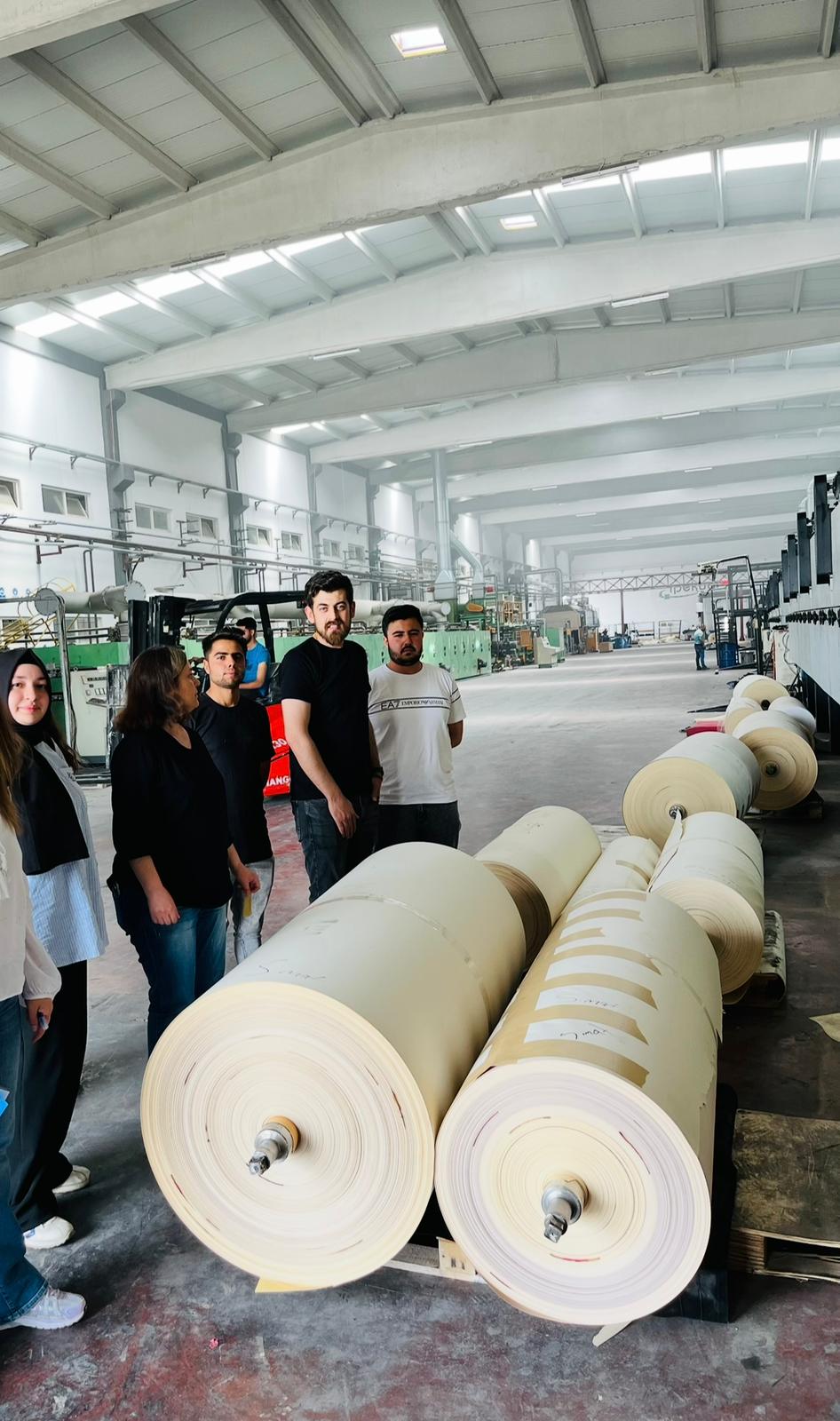 İpek Yol Suni Deri Üretim Fabrikasına Teknik Gezi